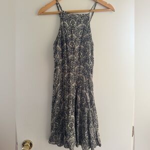 Abercrombie Black and White Patterned mini Dress